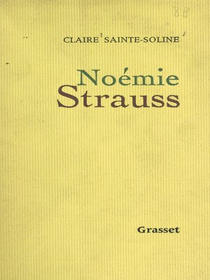 cover image of Noémie Strauss